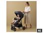 BABYGO Kinderwagen Style mit Mutter und Kind. [KI-generiertes Bild]
