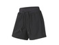 Schwarze Sport Shorts mit Kordelzug
