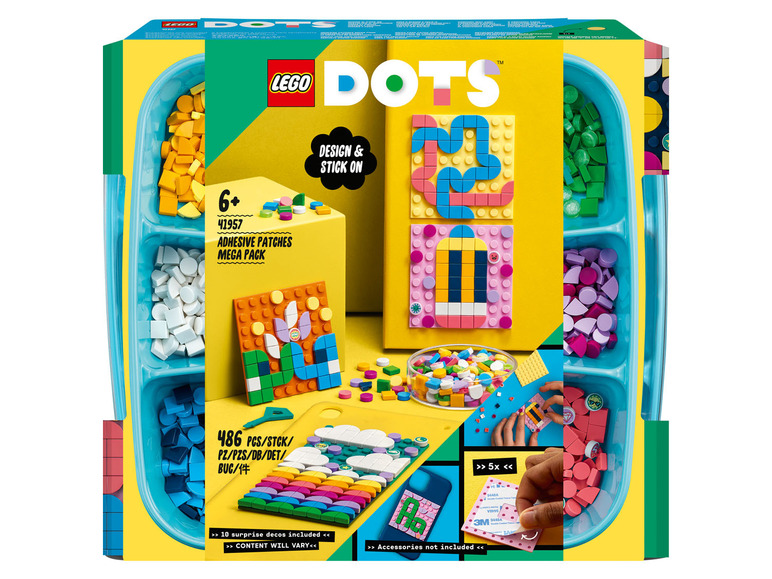 Gehe zu Vollbildansicht: LEGO® DOTs 41957 »Kreativ-Aufkleber Set« - Bild 1