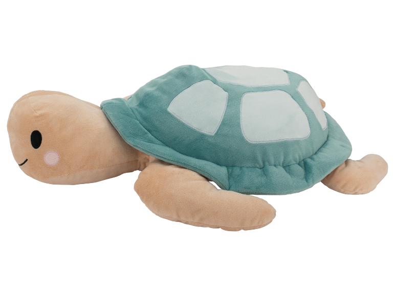 Weiches Schildkröten-Plüschtier mit lächelndem Gesicht