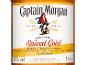 Etikett einer 1,5-Liter-Flasche Captain Morgan Spiced Gold Rum.