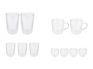 SILVERCREST® Isolierglas doppelwandig, handgefertigt und mundgeblasen