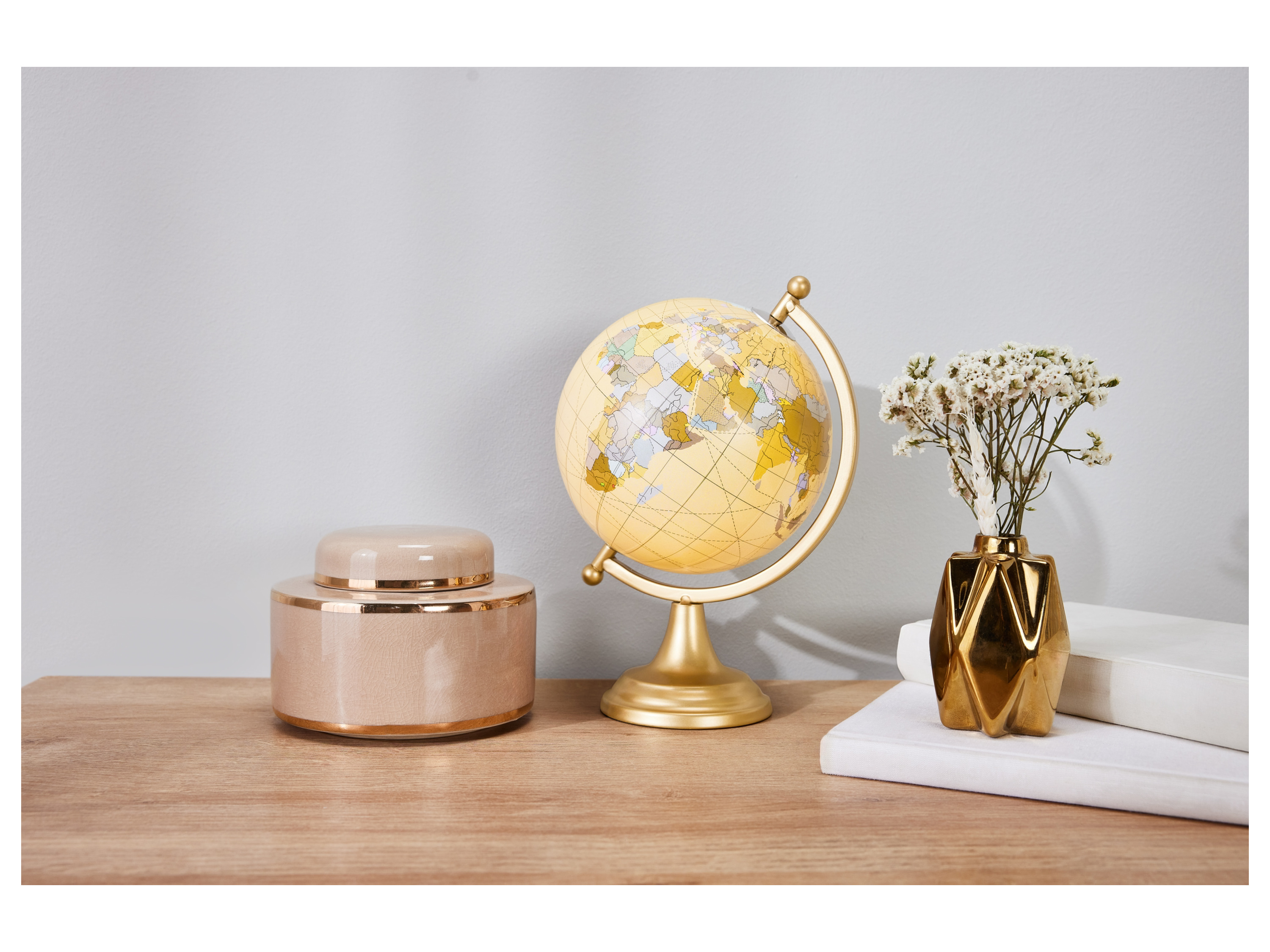 Thumbnail - LIVARNO home Deko Accessoires Gold (Globus)