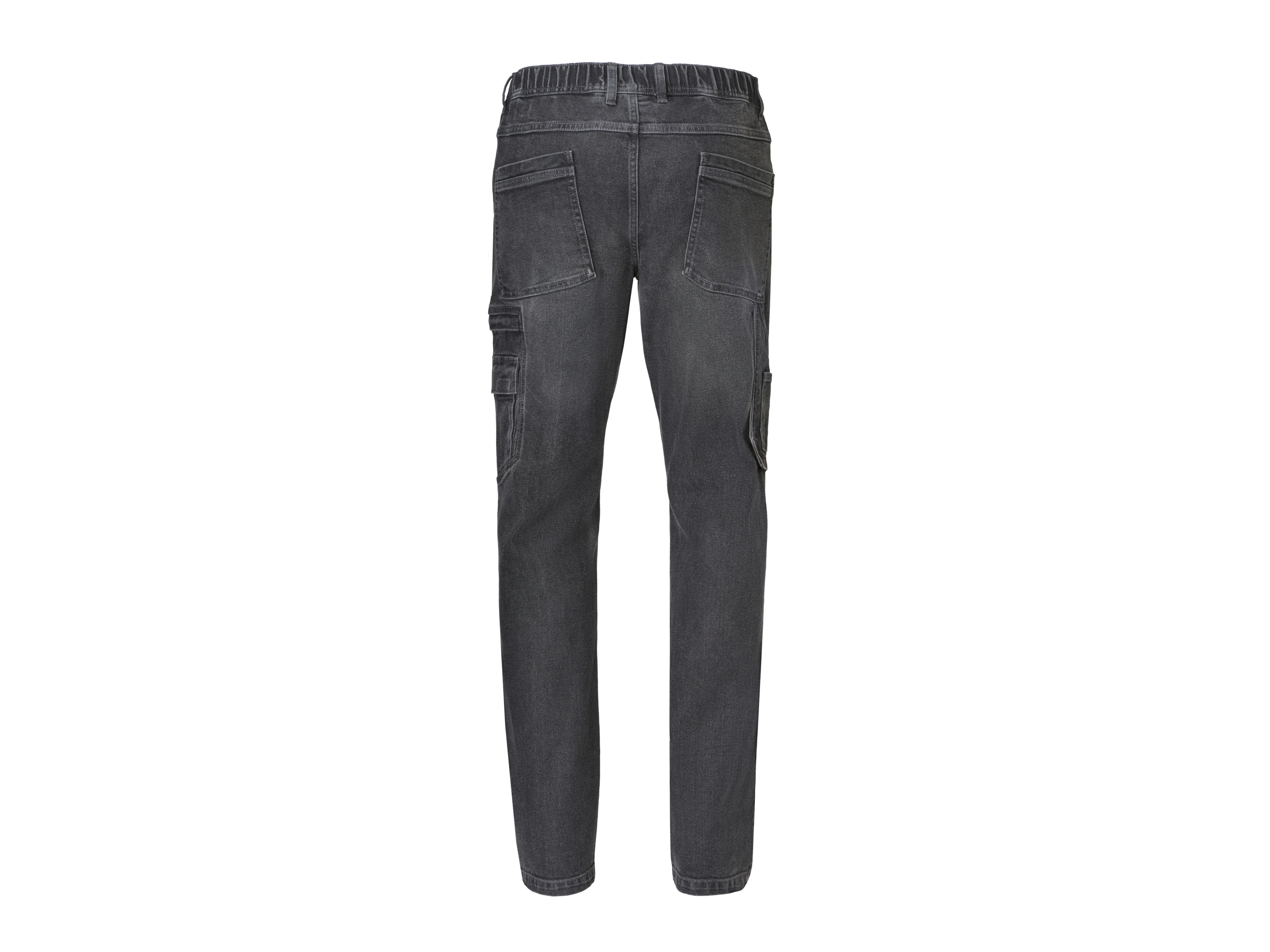 PARKSIDE® Herren Jeans im Workwear Style (Grau, 54 (38/32)) – Bild 2 von 2