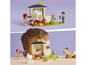 LEGO Friends Set mit einem Pferdestall, einem Pony und zwei Figuren.