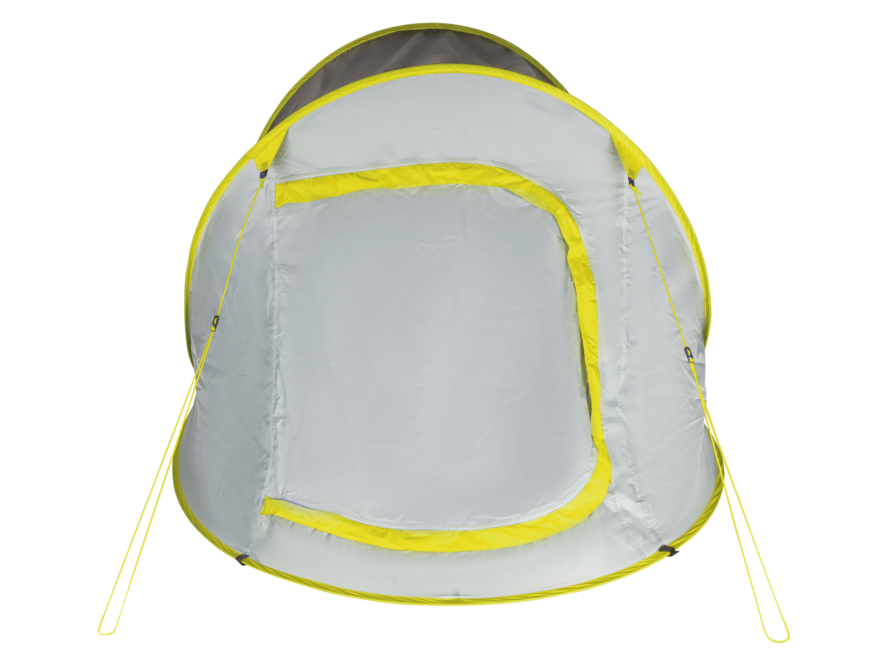Thumbnail - Rocktrail Campingzelt Pop-Up 2 Personen (grau/gelb)