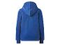 Blauer Kapuzenpullover, Rückansicht