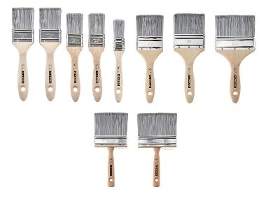 PARKSIDE® Flachpinsel-Set / Flächenstreicher-Set