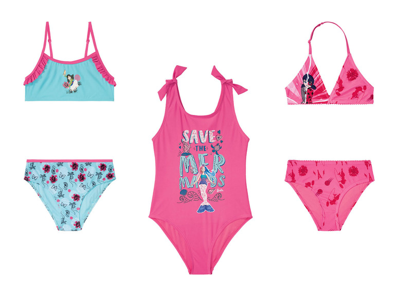 Gehe zu Vollbildansicht: Mädchen Badeanzug/Bikini, perfekt für Strand und Schwimmbad - Bild 1