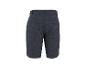 Dunkelblaue strukturierte Herrenshorts, Rückansicht