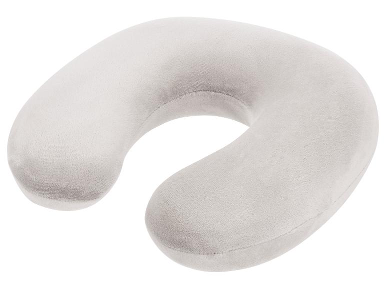 Hellgraues U-förmiges Reisekissen