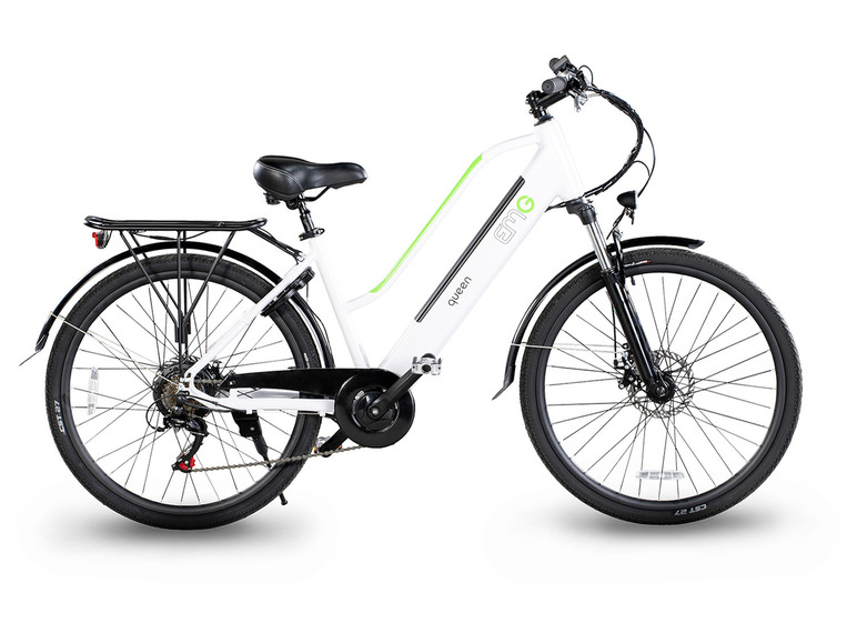 Gehe zu Vollbildansicht: Electric Moving Green E-Bike City Queen, 28 Zoll - Bild 2