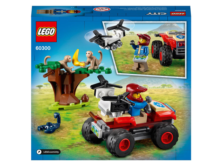 Gehe zu Vollbildansicht: LEGO® City 60300 »Tierrettungs-Quad« - Bild 7