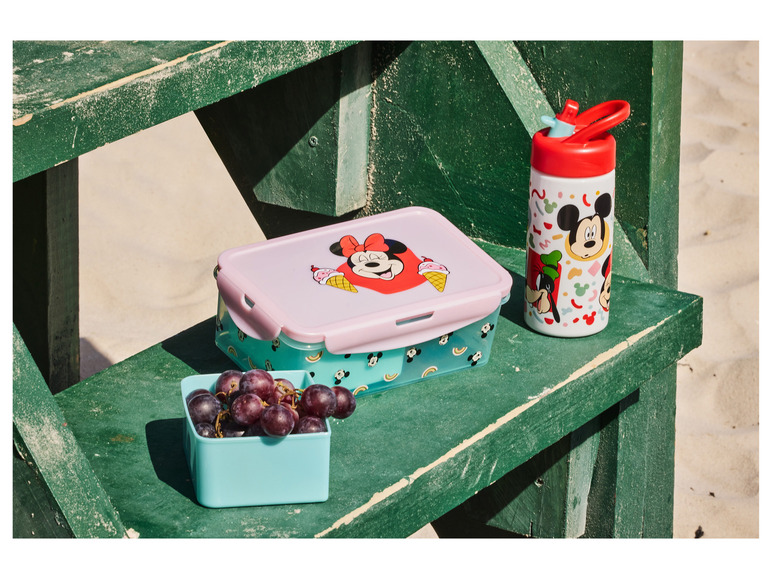 Gehe zu Vollbildansicht: Disney Mickey Trinkflasche / Brotdose, mit lebhaftem Design - Bild 2