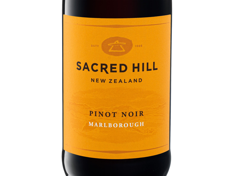Gehe zu Vollbildansicht: Sacred Hill Pinot Noir Marlborough trocken, Rotwein 2021 - Bild 2