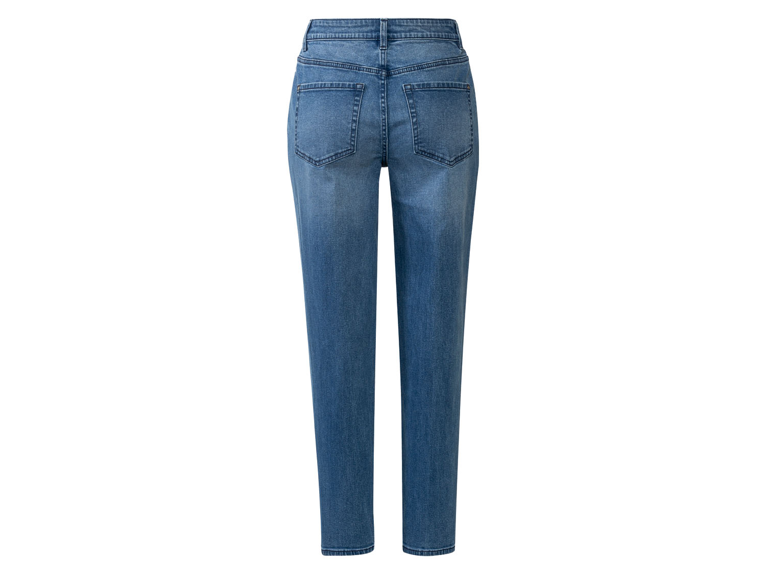 ESMARA® Damen Jeans Mom Fit (Blau, 34) – Bild 2 von 3