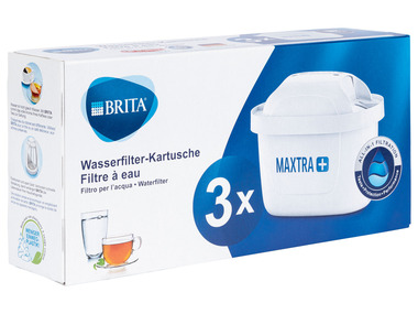 BRITA Wasserfilter-Ersatzkartuschen »Maxtra+«, 3 Stück