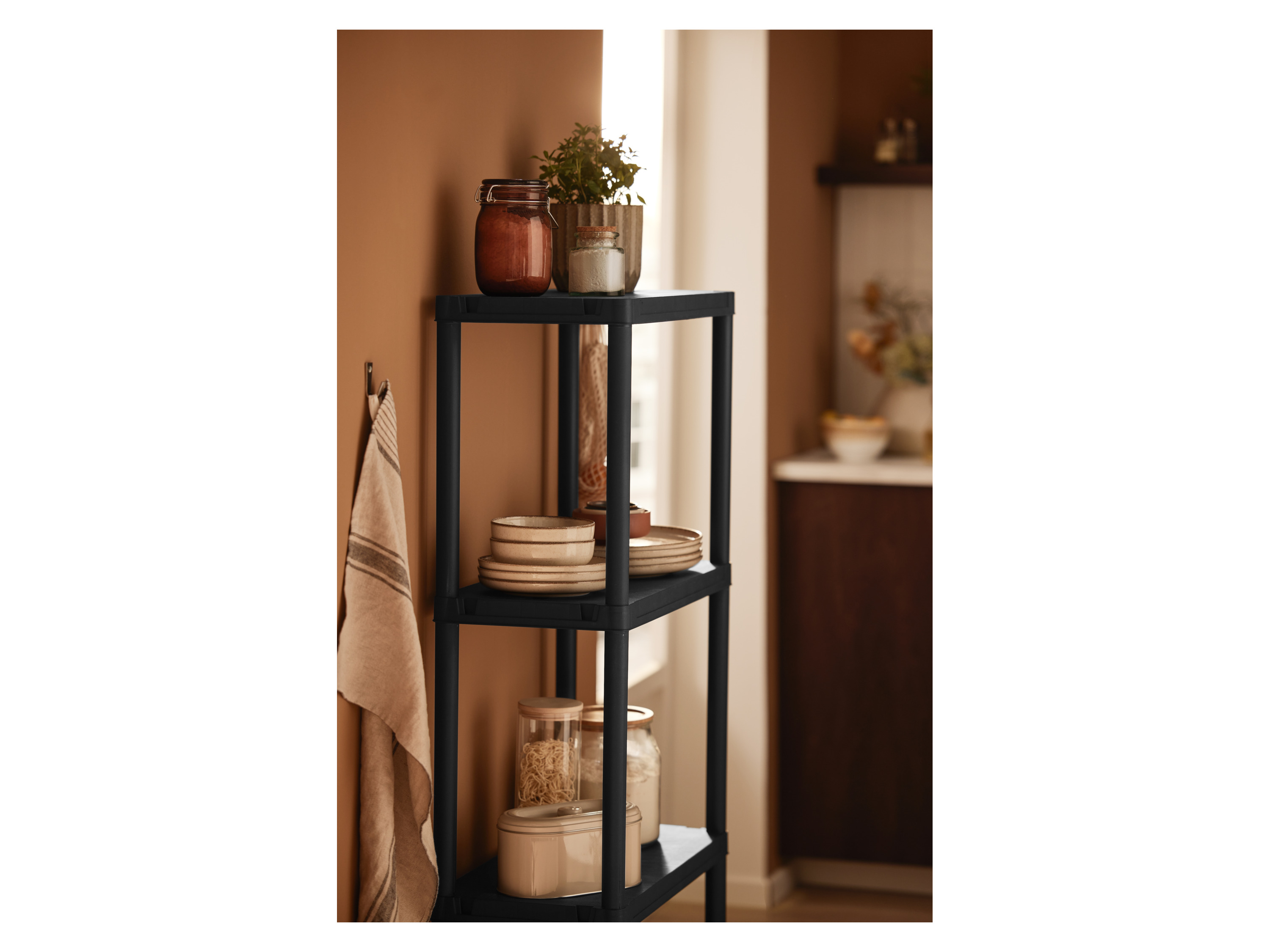 Thumbnail - LIVARNO home Haushaltsregal, aus recyceltem Material