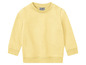 Gelber Lupilu Pullover mit langen Ärmeln für Babys.