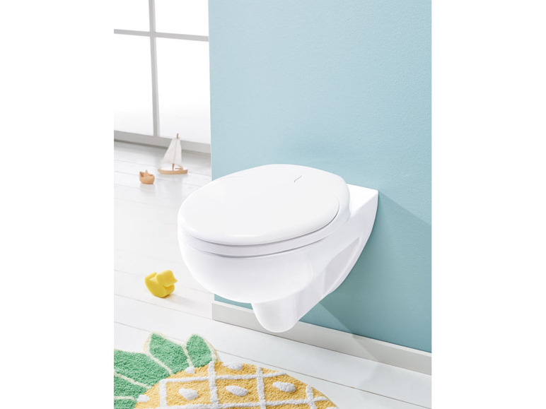 Gehe zu Vollbildansicht: LIVARNO home WC-Sitz, 2-in-1, mit integriertem Kindersitz - Bild 7