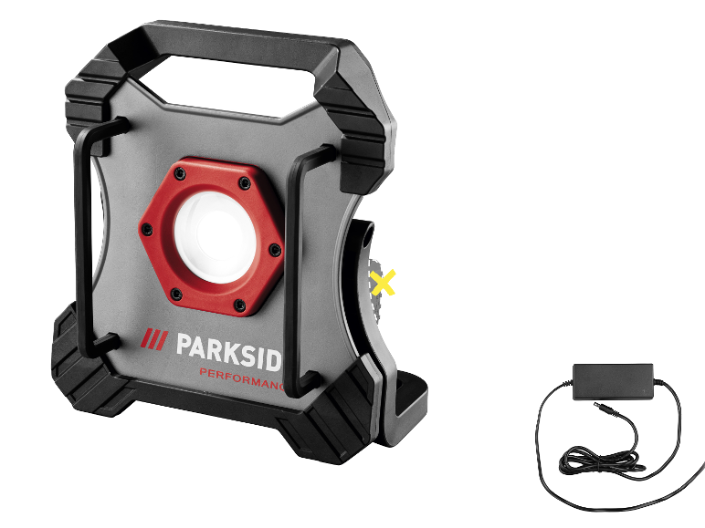 PARKSIDE PERFORMANCE® 20V Akku-LED-Strahler mit Ladegerät