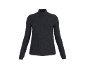 Grauer Damen-Feinstrickpullover mit Stehkragen und langem Arm