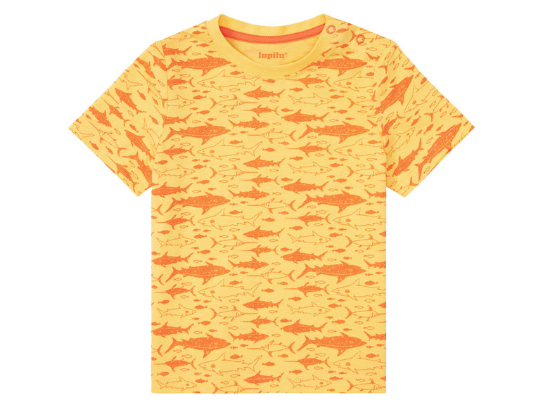 Gehe zu Vollbildansicht: lupilu Kleinkinder Jungen T-Shirt, 3 Stück, aus reiner Baumwolle - Bild 13