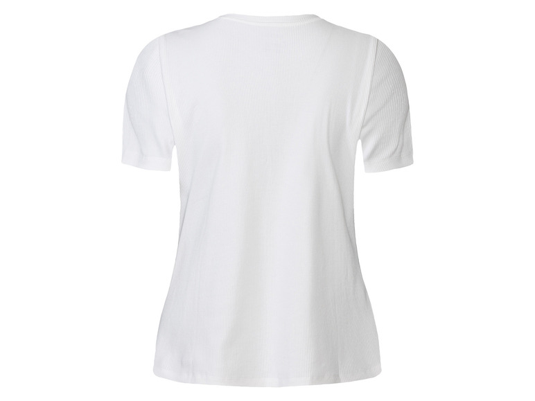 Gehe zu Vollbildansicht: esmara® Damen T-Shirt in Ripp-Qualität - Bild 22