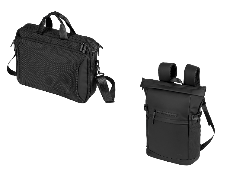ESMARA® Business-Rucksack und Laptoptasche mit Laptopfach