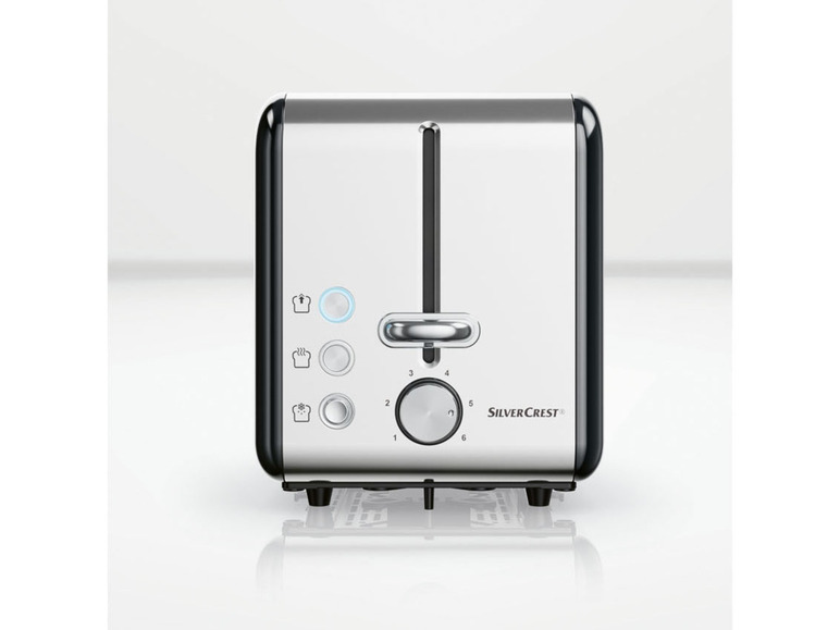 Gehe zu Vollbildansicht: SILVERCREST® KITCHEN TOOLS Toaster »STB 950 A1«, mit integriertem Brötchenaufsatz, 950 W - Bild 21