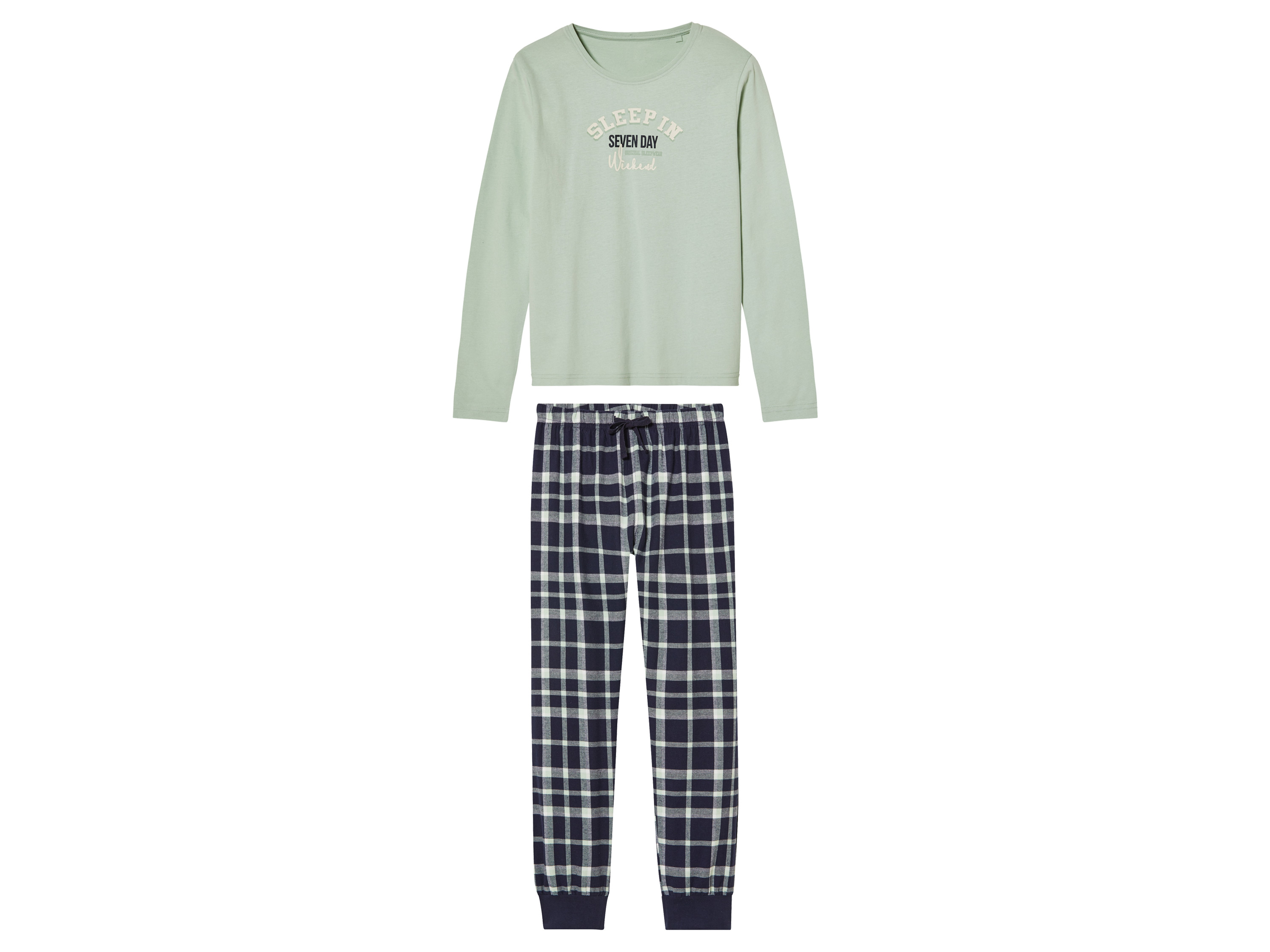 pepperts!® Kinder Mädchen Pyjama (Grün, 158/164) | 04335814043902