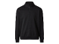 Schwarzer 1/4-Reißverschluss-Pullover
