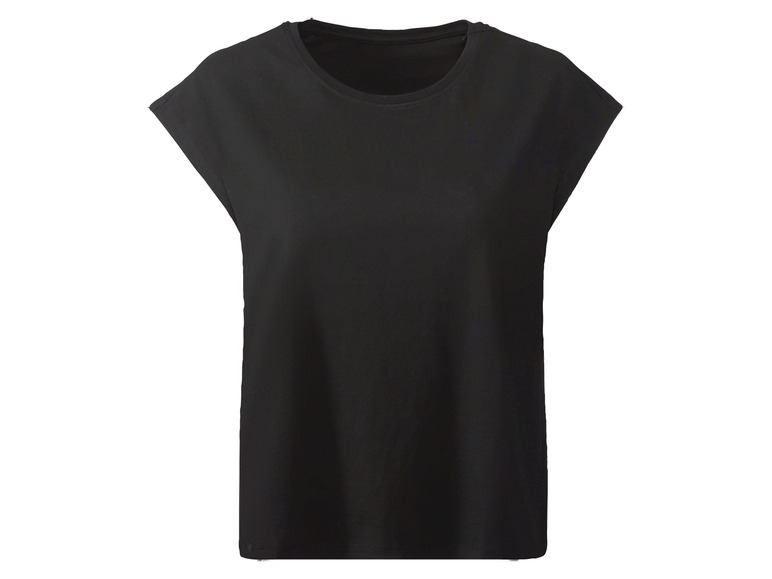 Gehe zu Vollbildansicht: esmara® Damen Oversize T-Shirts, 2 Stück, Single-Jersey-Qualität - Bild 3