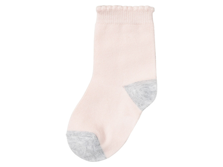 Gehe zu Vollbildansicht: lupilu® Kleinkinder Mädchen Socken, 7 Paar, mit Bio-Baumwolle - Bild 3