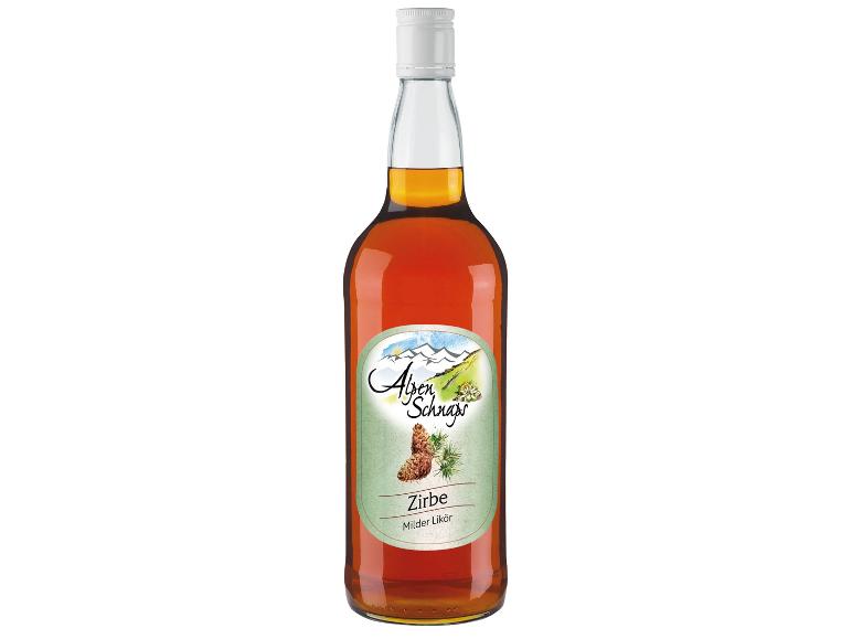 ALPENSCHNAPS Zirbe Milder Likör 30% Vol
