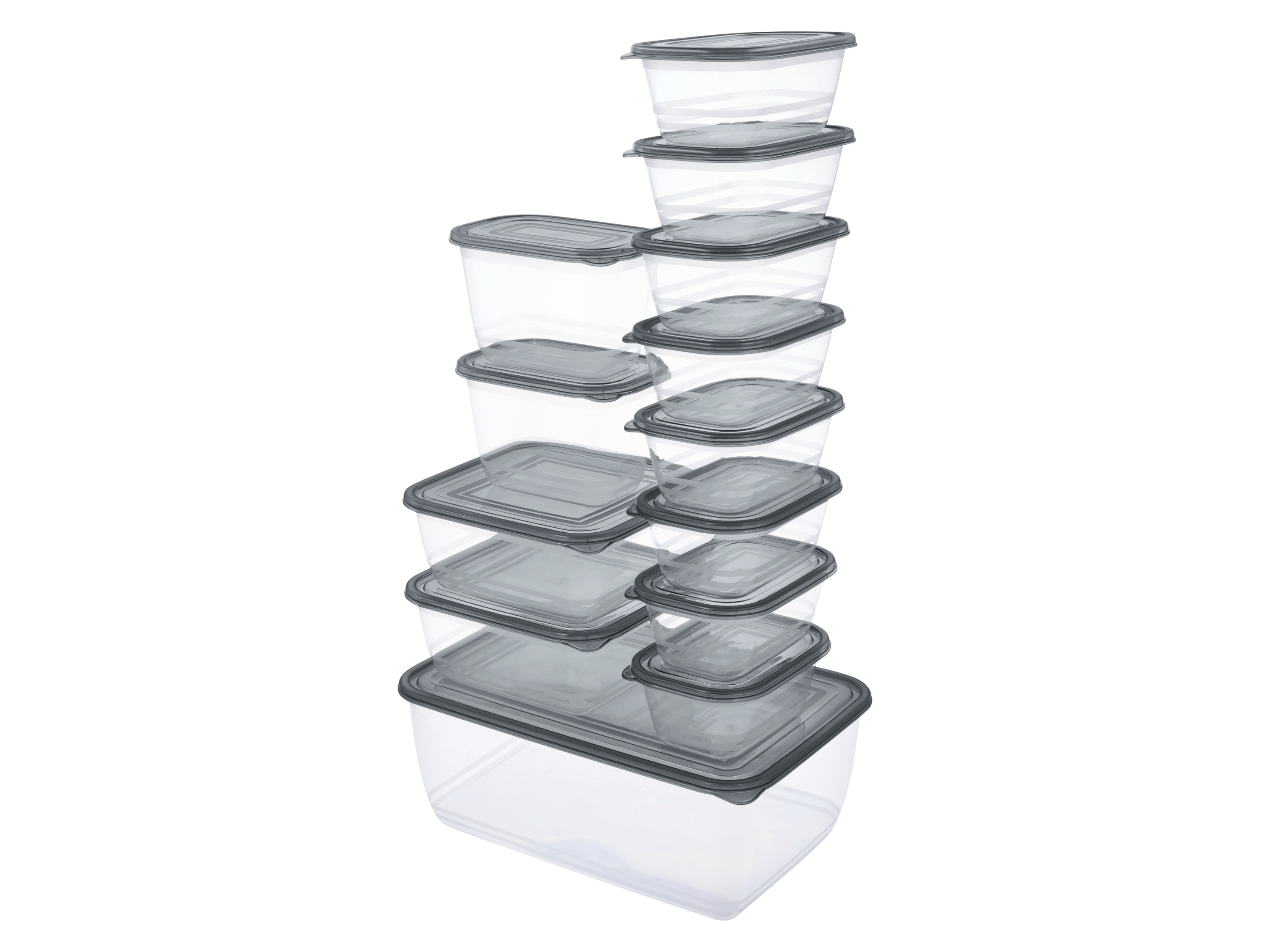 Thumbnail - SILVERCREST® Frischhaltedosen-Sets (Grau)