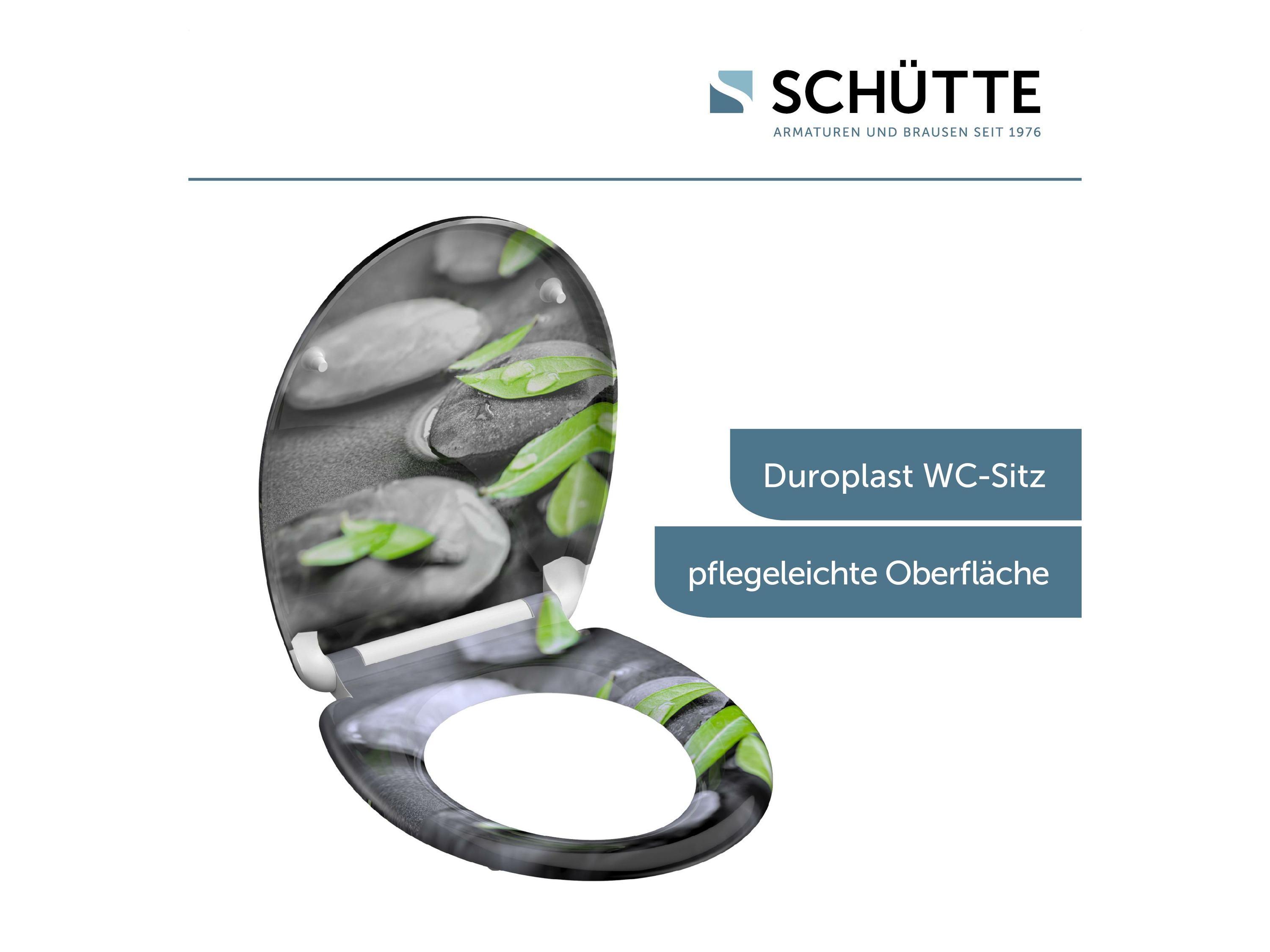 Thumbnail - Schütte WC Sitz  Duroplast mit Absenkauto, Stone (Stone)