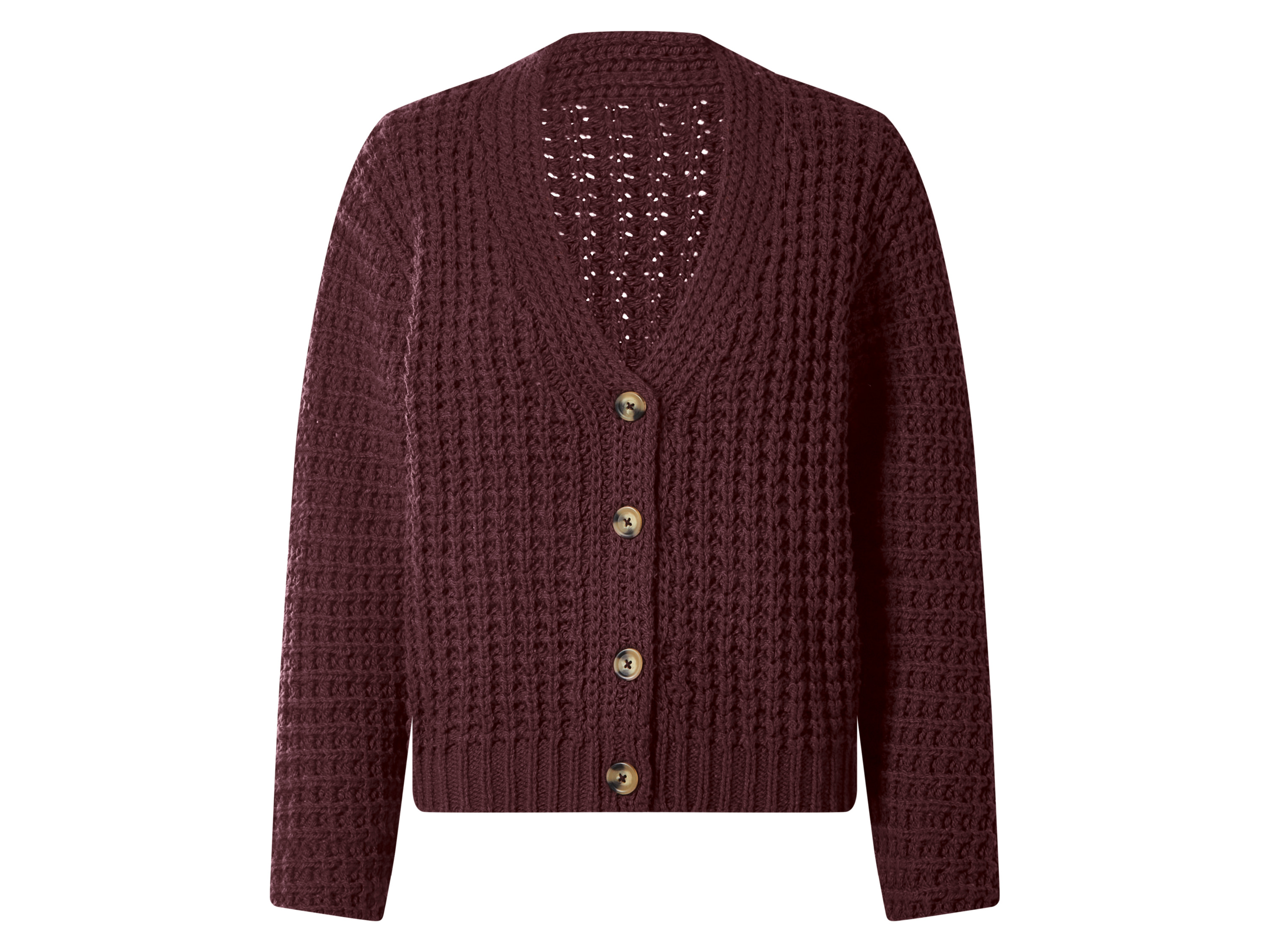ESMARA® Damen Cardigan (Lila, L(44/46))""