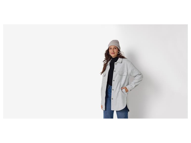 Damen Fleece-Overshirt
