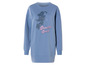 Ein hellblaues Sweatshirtkleid mit Donald Duck Print.