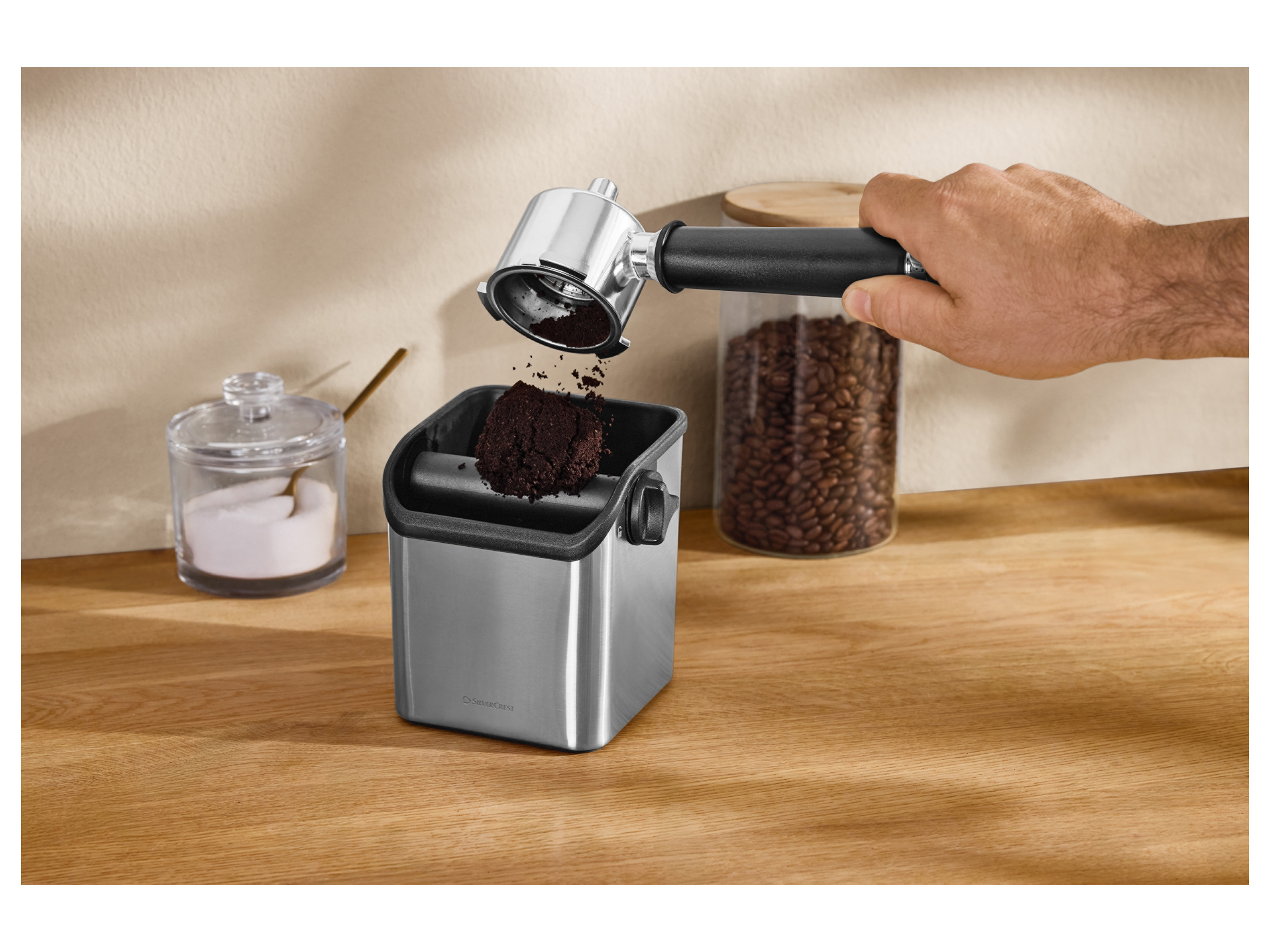 Thumbnail - SILVERCREST® Kaffeezubehör (Espresso-Klopfbox Best)