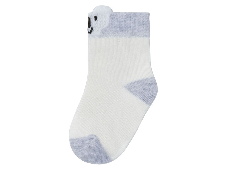 Gehe zu Vollbildansicht: LUPILU® Baby Mädchen Socken, 5 Paar, mit Baumwolle - Bild 7