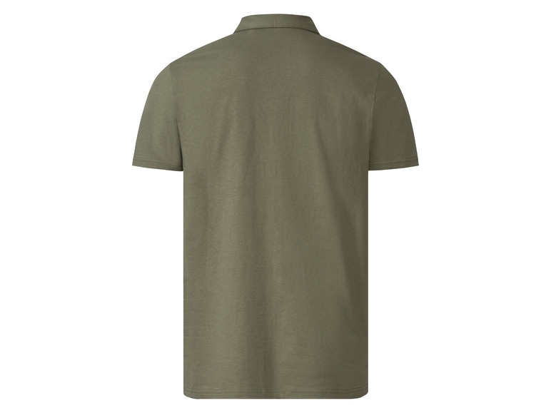 Gehe zu Vollbildansicht: LIVERGY® Leinen-Poloshirt, körpernah geschnitten - Bild 8