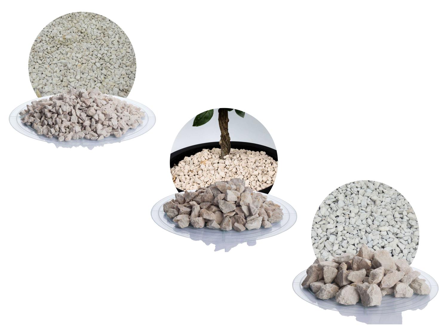 Schicker Mineral Kalk Ziersplitt Beige 2