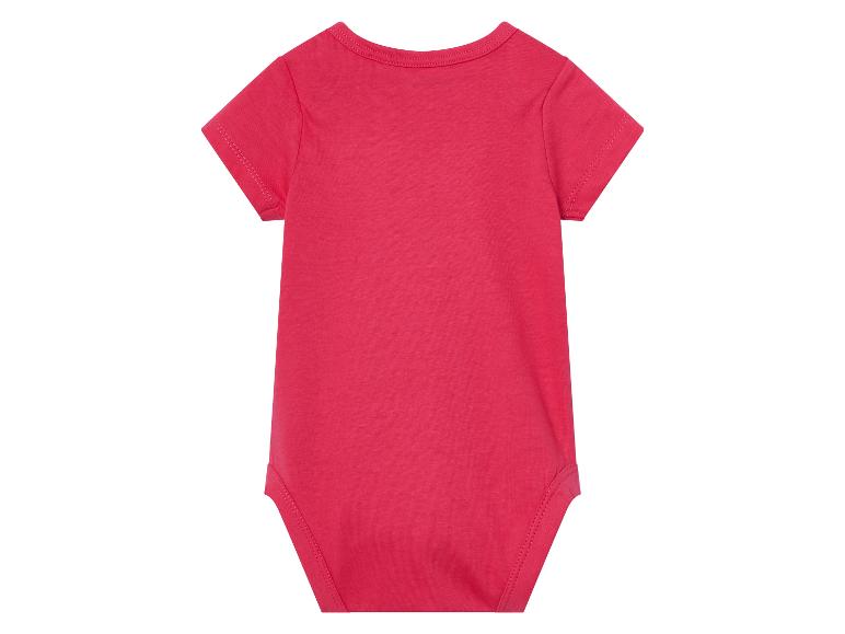 Rosa Baby-Body, Rückseite.
