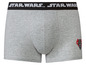Graue Star Wars Boxershorts mit Darth Vader.