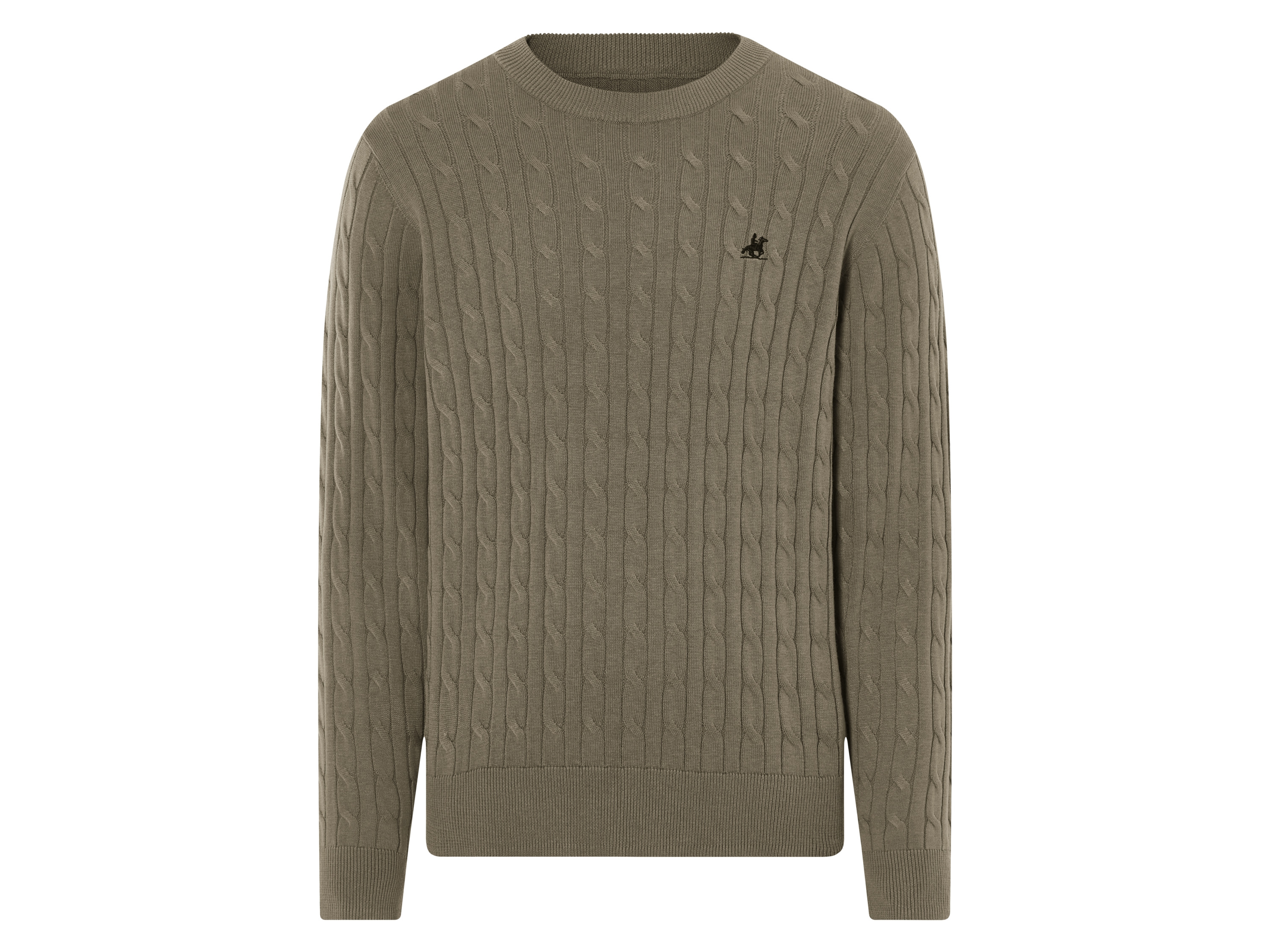 LIVERGY® Herren Pullover (Braun, XL (56/58))““ | navy Muster: – Detail: Bündchen an Kragen, Ärmeln und Saum, aus angenehm weichem Strukturstrick, mit Stickerei Schnitt: körpernah Ausschnitt: Rundhalsausschnitt Material: Polyacryl, 50 % Baumwolle Pflegehinweis: waschen bei max. 40 °C Pflegeleicht nicht bleichen nicht im Wäschetrockner trocknen bügeln bis 110 °C Stufe 1. Kein Bügeln mit Dampf nicht trockenreinigen Größe: S 44/46 – XL 56/58 Meine Lidl-Größe – so einfach gehts Deine Größe findest du in der Lidl-Größentabelle . Oeko-Tex® Standard 100 Geprüft auf Schadstoffe Zertifizierungsnummer: 2020Ok1854 Aitex Standard 100 by Oeko-Tex® ist die weltweit bekannteste, unabhängige Zertifizierung schadstoffgeprüfter Textil- und Lederprodukte aller Art – vom Garn und den Stoffen bis hin zum gebrauchsfertigen Artikel. Das Label bestätigt