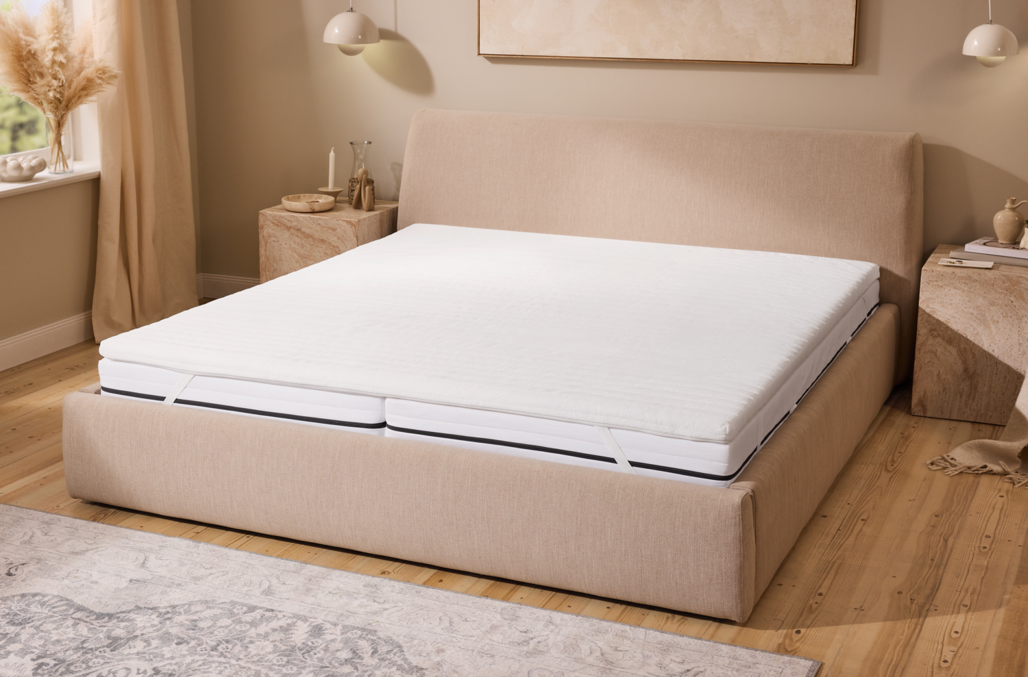 LIVARNO® Kaltschaum-Matratzentopper, 180 x 200 cm – Bild 2 von 4
