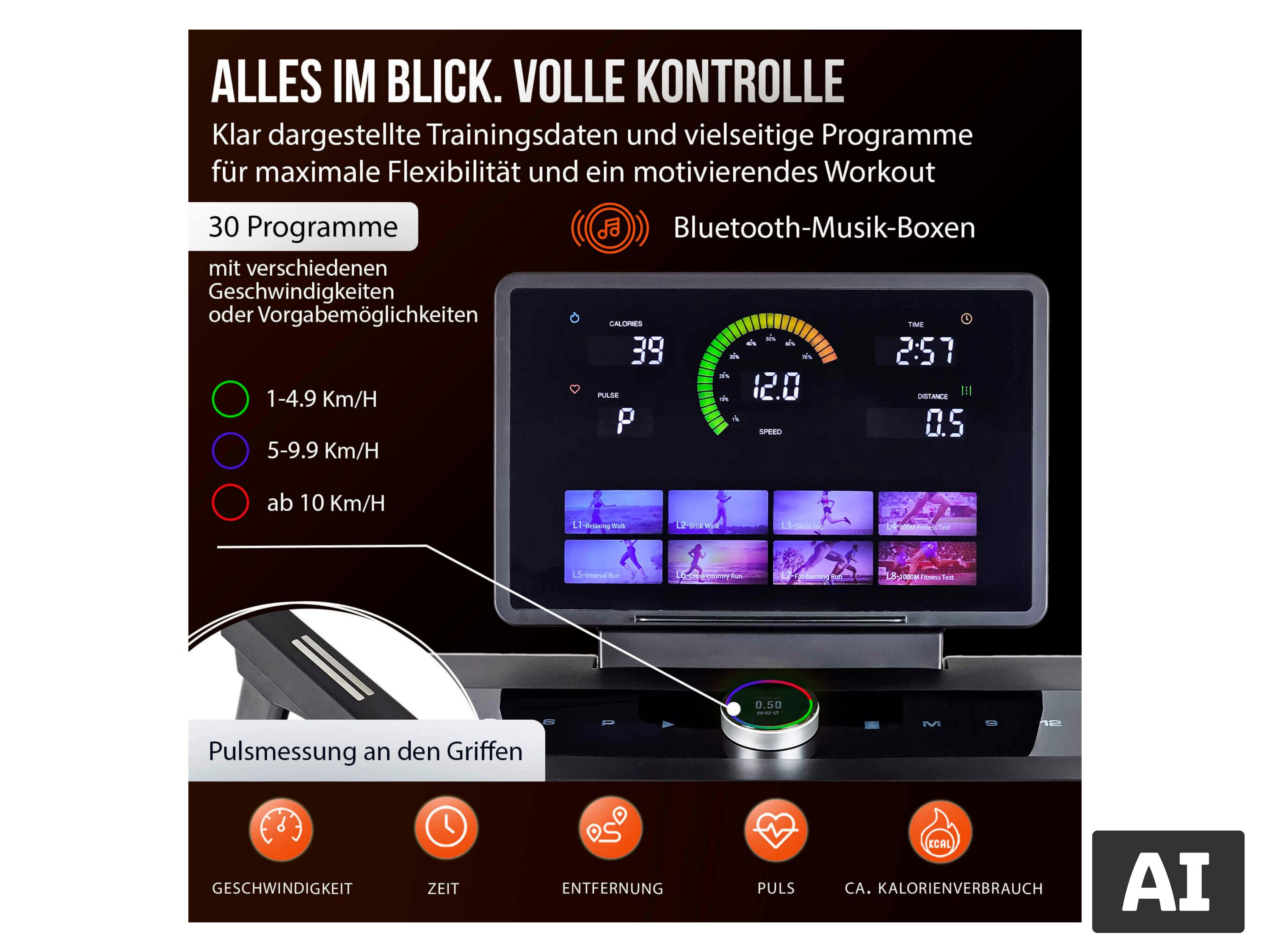 CHRISTOPEIT Laufband »TM 4000 S« – Bild 4 von 4
