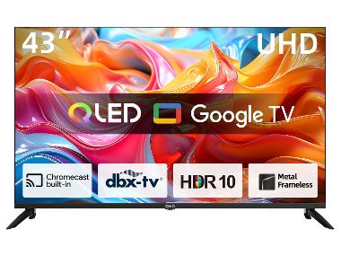 Chiq - »U43QM9B2« 43 Zoll 4K UHD QLED Smart Google TV